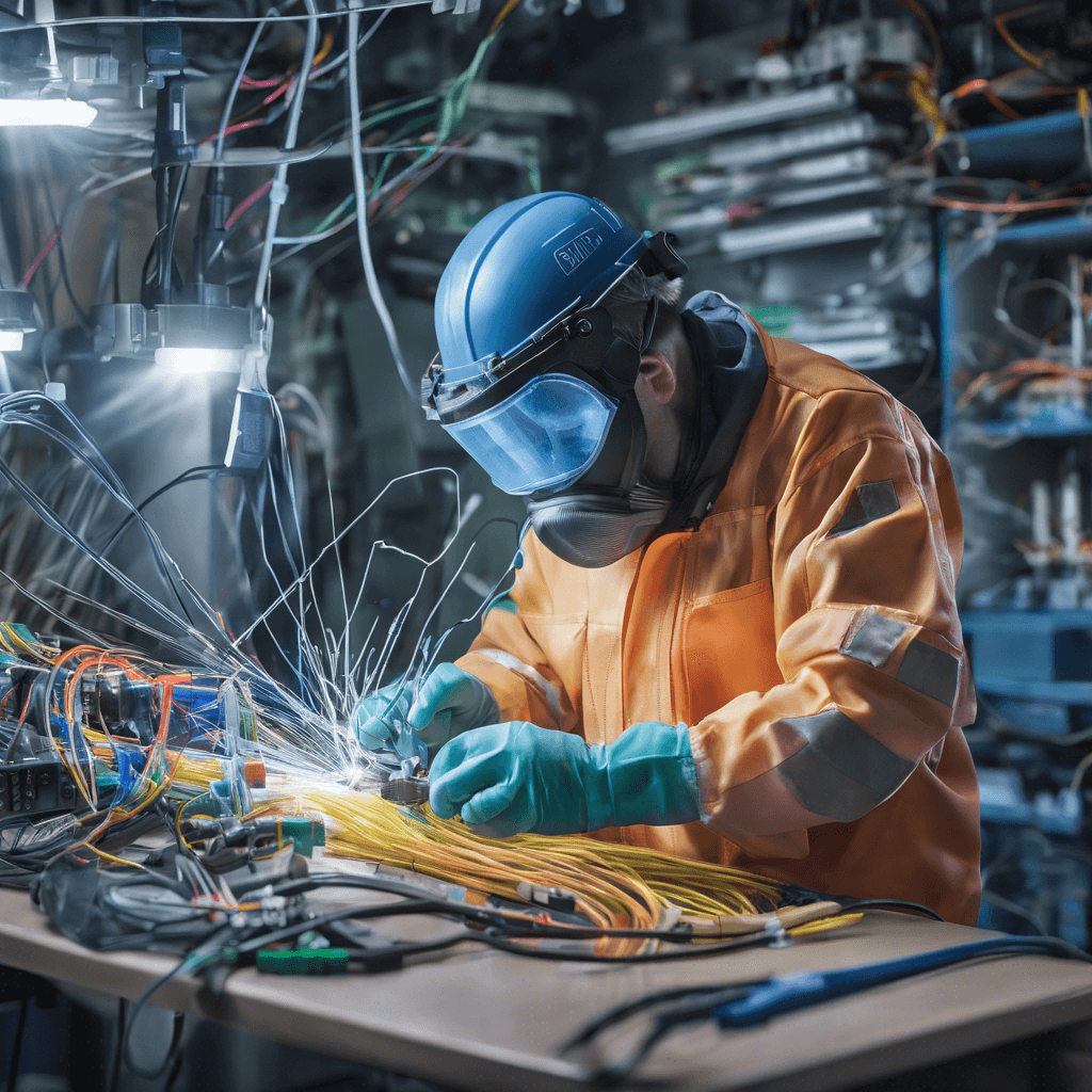 fiber optic splicing